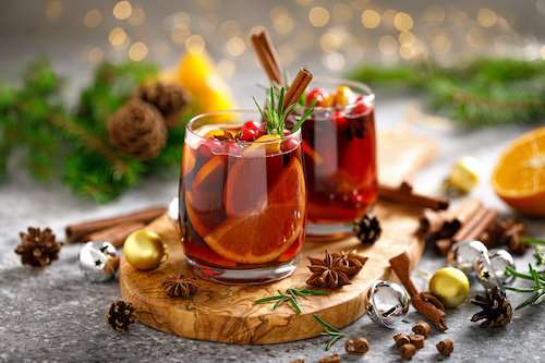 Holiday mocktails